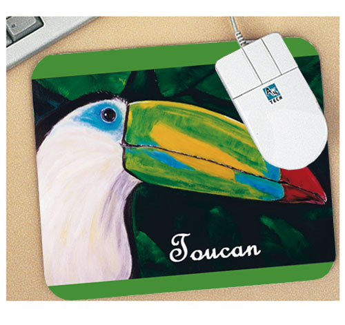 Toucan Mouse Pad - Pipsqueakproductions