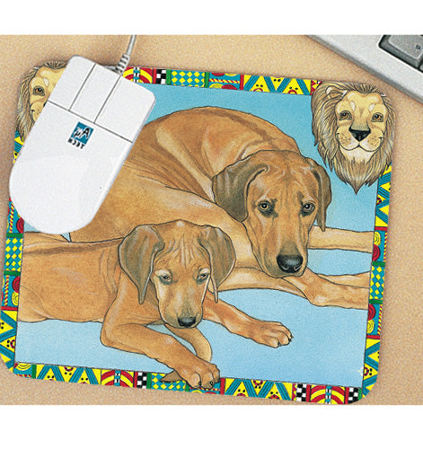 Rhodesian Ridgeback Mouse Pad - Pipsqueakproductions