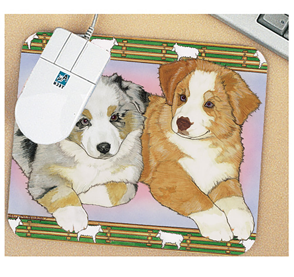 Australian Shepherd Mouse Pad - Pipsqueakproductions