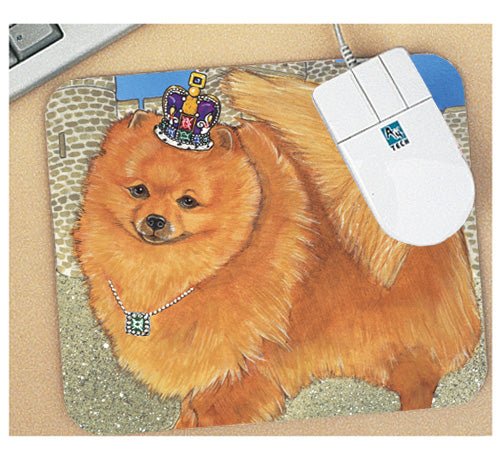 Pomeranian Mouse Pad - Pipsqueakproductions