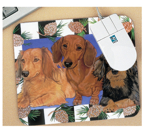 Dachshund Mouse Pad - Pipsqueakproductions