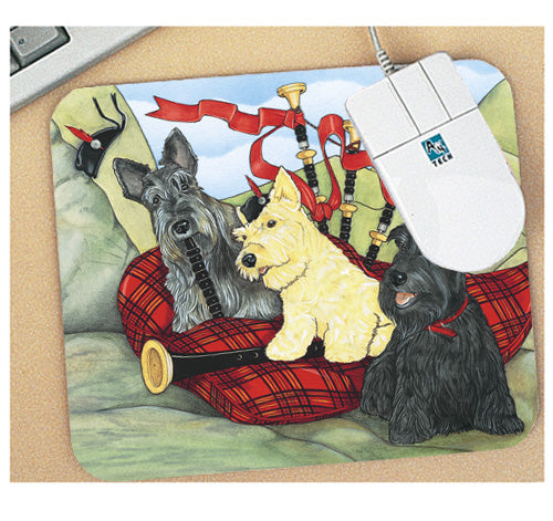 Scottish Terrier Mouse Pad - Pipsqueakproductions