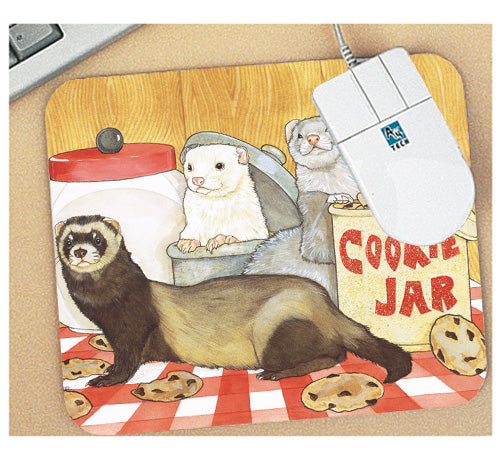 Ferret Mouse Pad - Pipsqueakproductions
