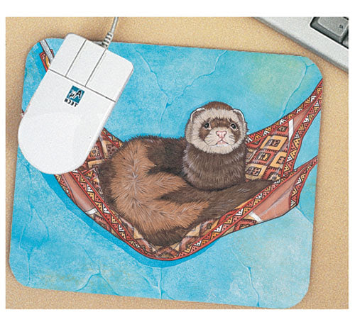 Ferret Mouse Pad - Pipsqueakproductions
