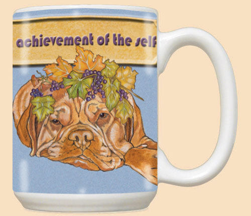 Dogue De Bordeaux Ceramic Coffee Mug Tea Cup 15 oz - Pipsqueakproductions