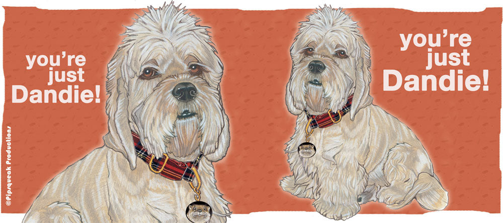 Dandie Dinmont Ceramic Coffee Mug Tea Cup 15 oz - Pipsqueakproductions