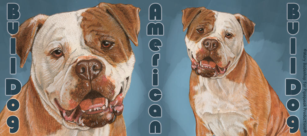 American Bulldog Ceramic Coffee Mug Tea Cup 15 oz