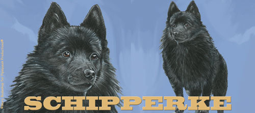 Schipperke Ceramic Coffee Mug Tea Cup 15 oz - Pipsqueakproductions