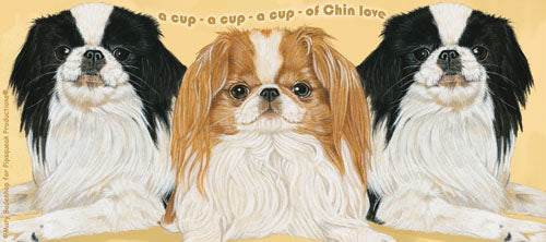 Japanese Chin Ceramic Coffee Mug Tea Cup 15 oz - Pipsqueakproductions