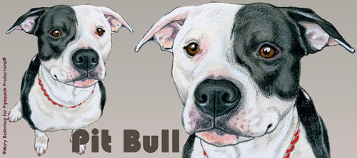 Pit Bull Ceramic Coffee Mug Tea Cup 15 oz - Pipsqueakproductions