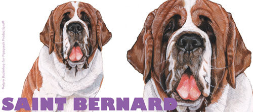 Saint Bernard Ceramic Coffee Mug Tea Cup 15 oz - Pipsqueakproductions