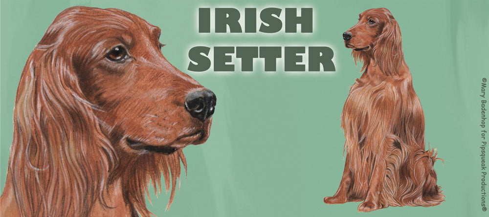 Irish Setter Ceramic Coffee Mug Tea Cup 15 oz - Pipsqueakproductions