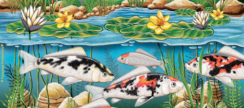 Koi Ceramic Coffee Mug Tea Cup 15 oz - Pipsqueakproductions