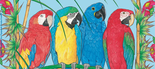 Macaw Parrot Ceramic Coffee Mug Tea Cup 15 oz - Pipsqueakproductions