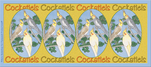 Cockatiel Bird Ceramic Coffee Mug Tea Cup 15 oz - Pipsqueakproductions