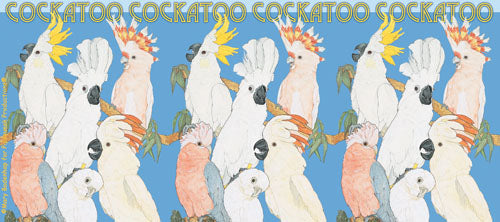 Cockatoo Parrot Ceramic Coffee Mug Tea Cup 15 oz - Pipsqueakproductions