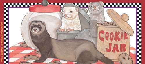 Ferret Ceramic Coffee Mug Tea Cup 15 oz - Pipsqueakproductions