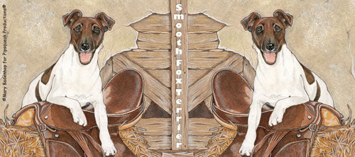 Fox Terrier Smooth Ceramic Coffee Mug Tea Cup 15 oz - Pipsqueakproductions