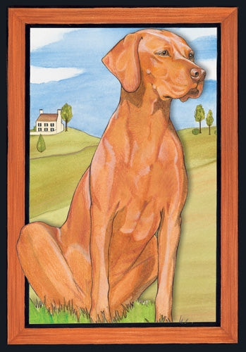 Vizsla Blank Note Card - Pipsqueakproductions
