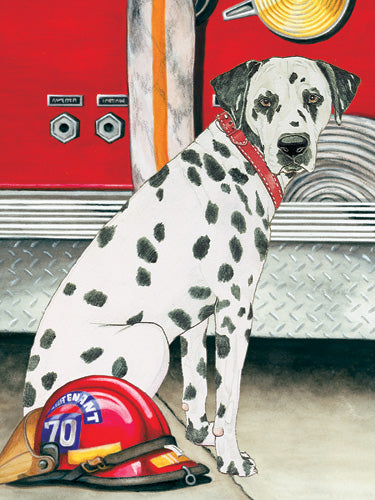 Dalmatian Birthday Card 5 x 7 with Envelope - Pipsqueakproductions