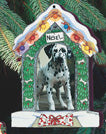 Dog House Wooden Mini Picture Frame Ornament - Pipsqueakproductions