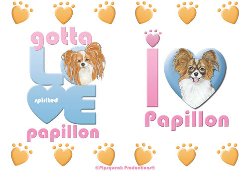 Papillon Water Bottle - Pipsqueakproductions