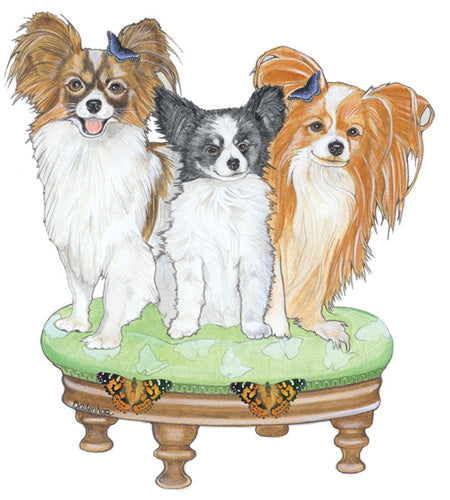 Papillon Magnet Wooden - Pipsqueakproductions