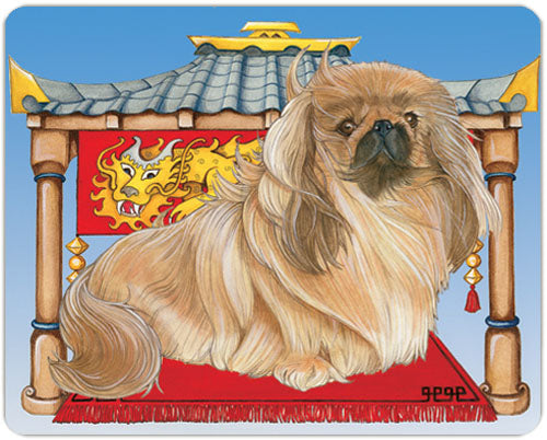 Pekingese Small Cutting Board - Pipsqueakproductions
