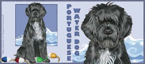Portuguese Water Dog Portie Dog Ceramic Coffee Mug Tea Cup 15 oz - Pipsqueakproductions
