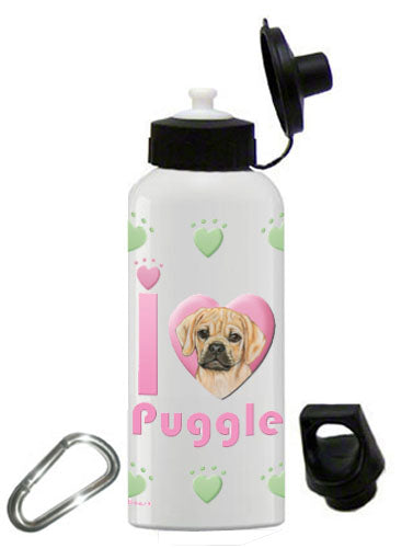 Puggle Water Bottle - Pipsqueakproductions