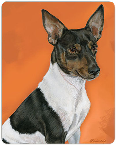 Rat Terrier Small Cutting Board - Pipsqueakproductions