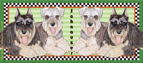 Schnauzer Ceramic Coffee Mug Tea Cup 15 oz - Pipsqueakproductions