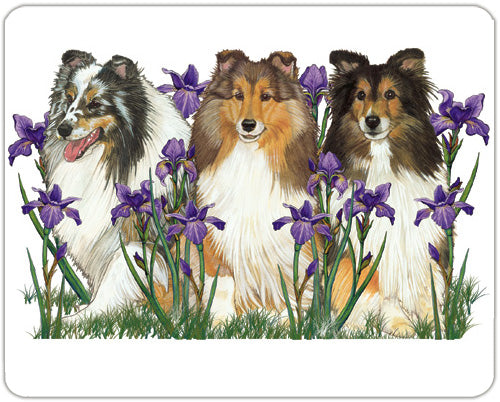 Sheltie Small Cutting Board - Pipsqueakproductions