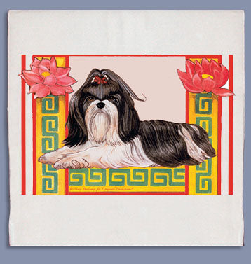 Shih Tzu Dish Towel - Pipsqueakproductions
