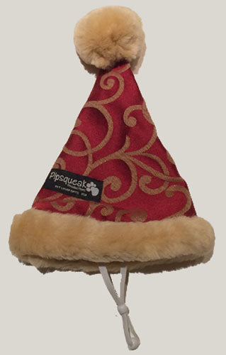 Posh Pet Santa Hat Medium - Pipsqueakproductions