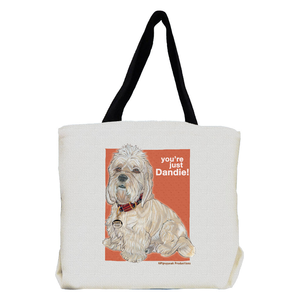 Dandie Dinmont Tote Bag, Dandie Dinmont Gift - Pipsqueakproductions