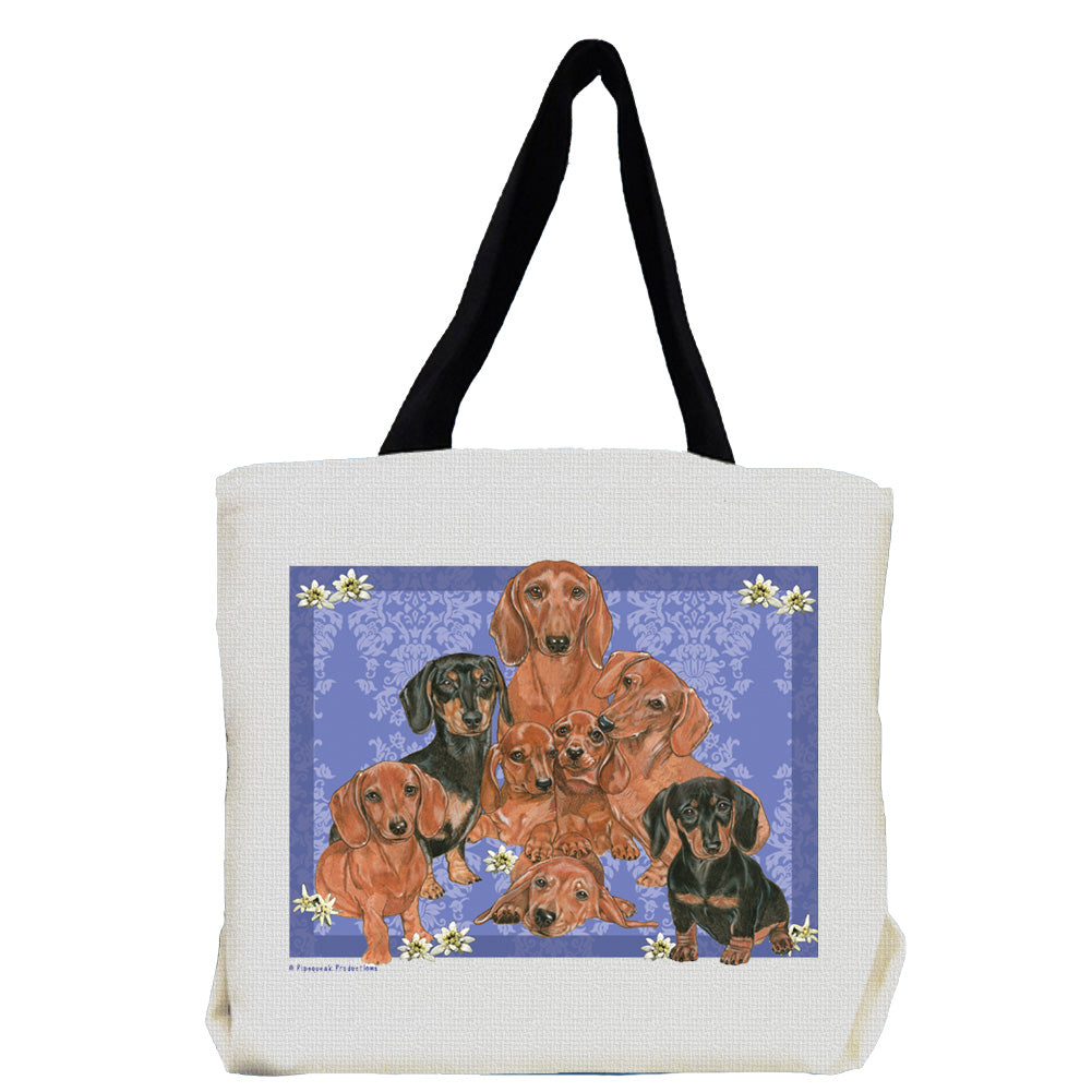 Dachshund Tote Bag, Dachshund Gift - Pipsqueakproductions