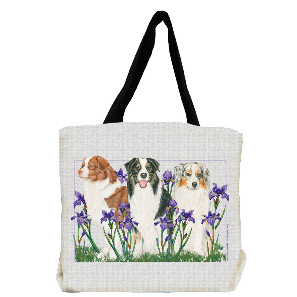 Australian Shepherds Tote Bag, Aussie Gift
