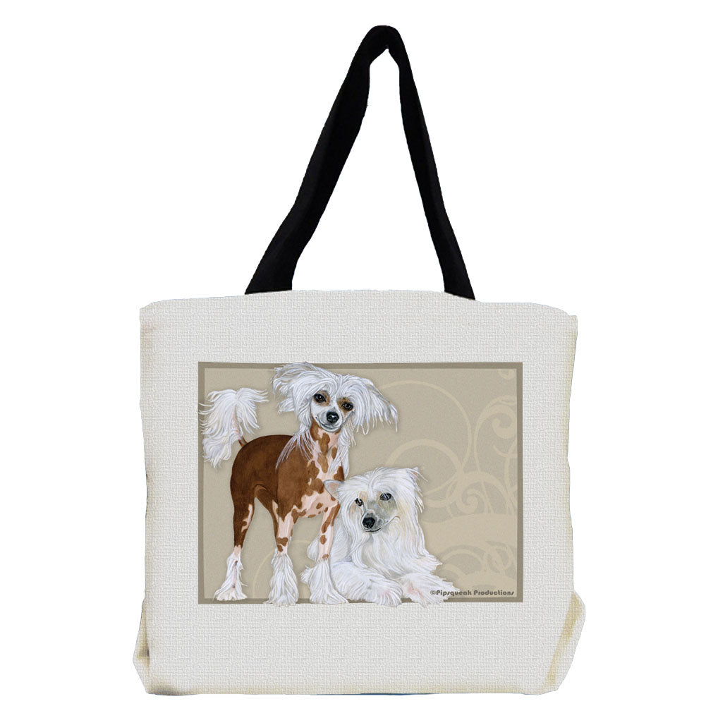 Chinese Crested Tote Bag, Chinese Crested Gift - Pipsqueakproductions