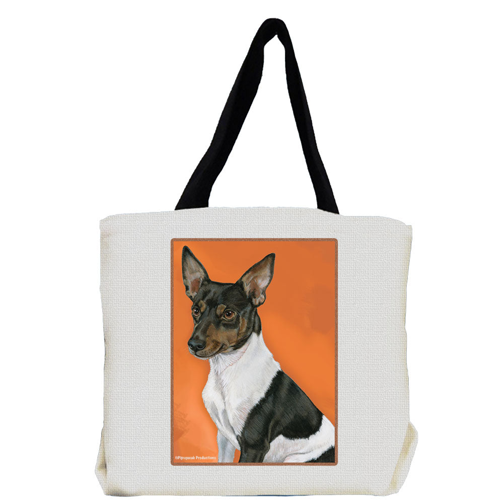 Rat Terrier Tote Bag, Rat Terrier Gift - Pipsqueakproductions