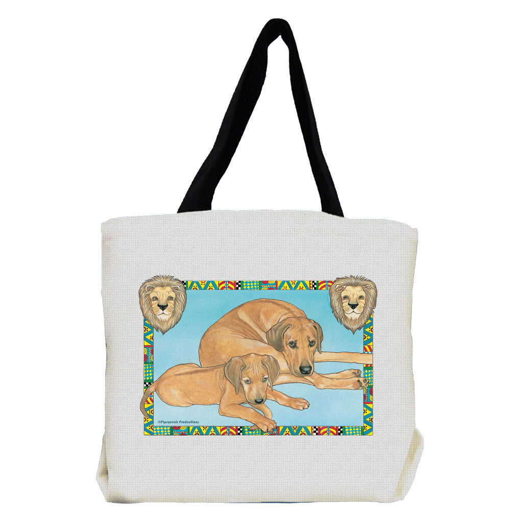 Rhodesian Ridgeback Tote Bag, Rhodesian Ridgeback Gift - Pipsqueakproductions