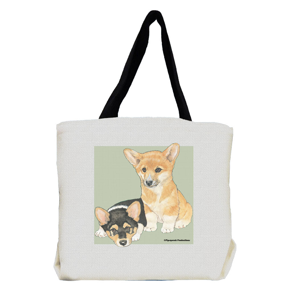 Corgi Pembroke Welsh Corgi Tote Bag, Corgi Gift - Pipsqueakproductions