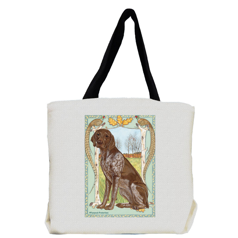 German Pointer Tote Bag, German Pointer Gift - Pipsqueakproductions