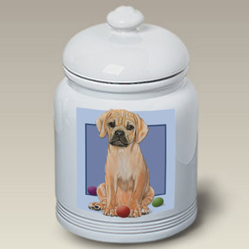 Puggle Treat Jar - Pipsqueakproductions