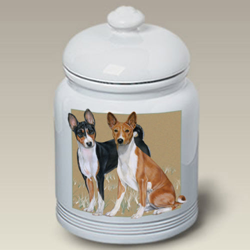 Basenji Treat Jar - Pipsqueakproductions