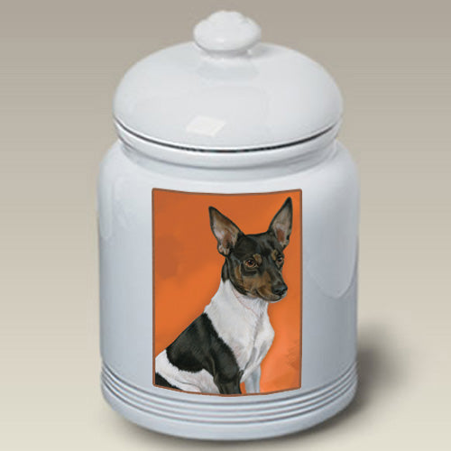 Rat Terrier Treat Jar - Pipsqueakproductions
