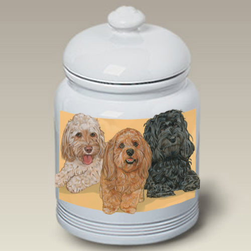 Cockapoo Treat Jar - Pipsqueakproductions