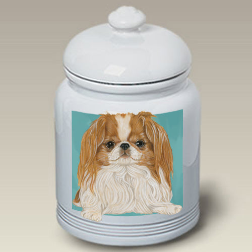 Japanese Chin Treat Jar - Pipsqueakproductions