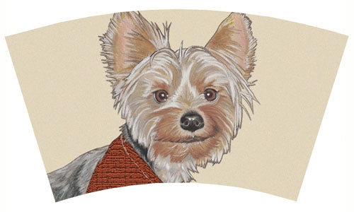 Yorkshire Terrier Tumbler with Straw, Double Wall, 16 Ounces Acrylic Tumbler, BPA-Free - Pipsqueakproductions