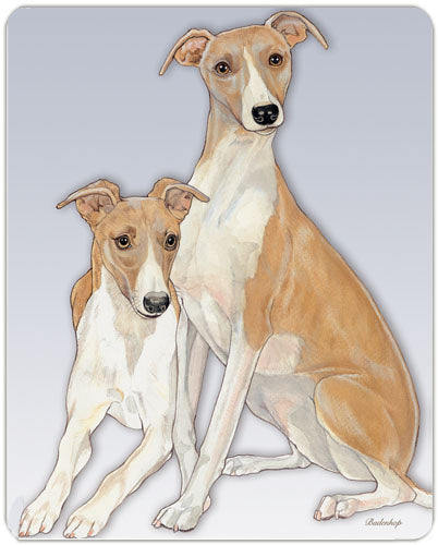 Whippet Small Cutting Board - Pipsqueakproductions